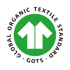 Rond démaquillant lavable et réutilisable en coton biologique certifié GOTS